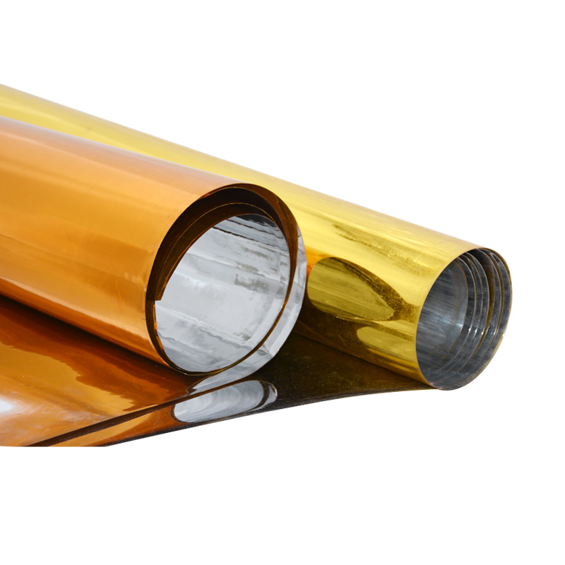 Mylar Gold Metallized PET Plastic Wrapping Film Roll