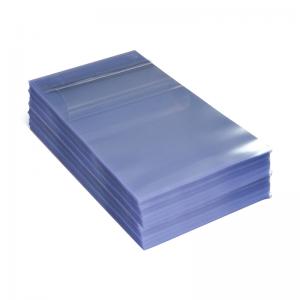 1mm tryckt förpackning högglans flexibel utskrivbar genomskinlig plast PVC-styvt arkrulle för offsettryck
