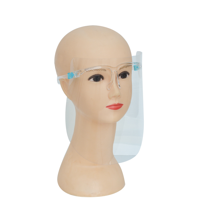 Anti Fog Restaurant Speciella säkerhetsskyddsglasögon Face Guard Shield med 10 sköldar
