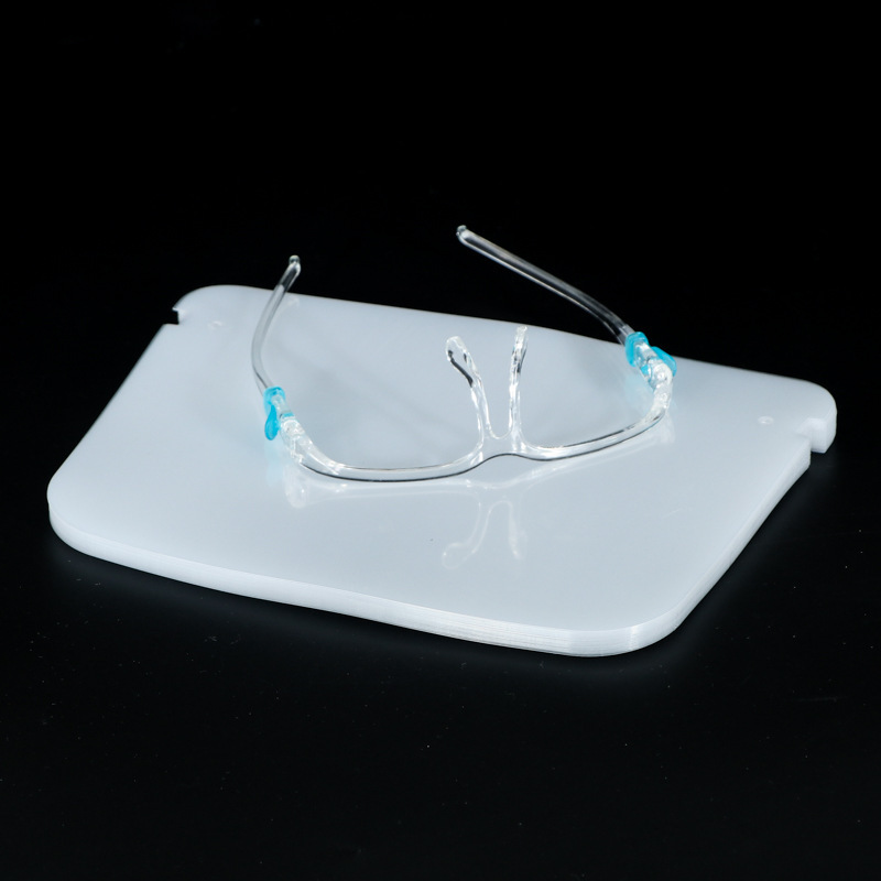 Full modetäcke Plastic Clear Visors Plastic Eye Shield Antidim Faceshield Glass
