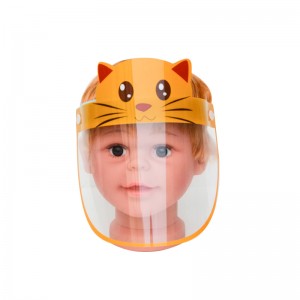 En166 Anpassad återanvändbar Anti-Fog Kids Face Shield Safety Face Mask