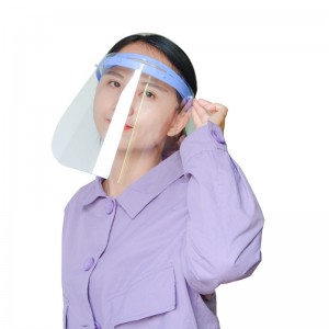 Anpassad Anti Splash Avtagbar Dental Visir Clear Justerbar Face Shield Till Salu